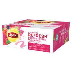 Thé Lipton Refresh Fruits des bois 100 sachets