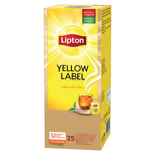 Lipton Thee Lipton Yellow label 25stuks