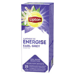 Thé Lipton Energise Earl Grey 25 sachets