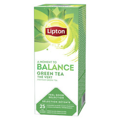 Thé Lipton Balance thé vert 25 sachets