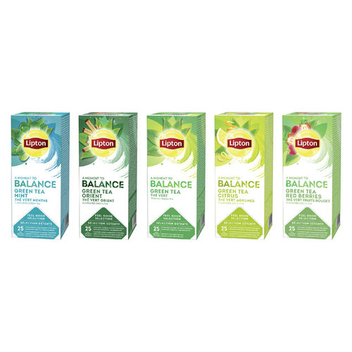 Lipton Thee Lipton Balance Groene thee 25stuks