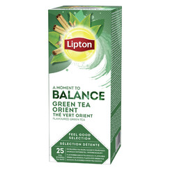 Thé Lipton thé vert Orient 25 sachets