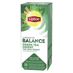 Thee Lipton Balance Groene thee Oriënt 25stuks