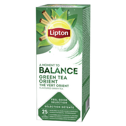 Lipton Thee Lipton Balance Groene thee Oriënt 25stuks