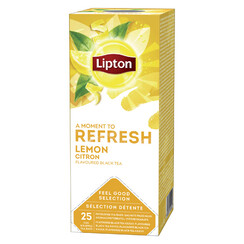 Thé Lipton Refresh Citron 25 sachets