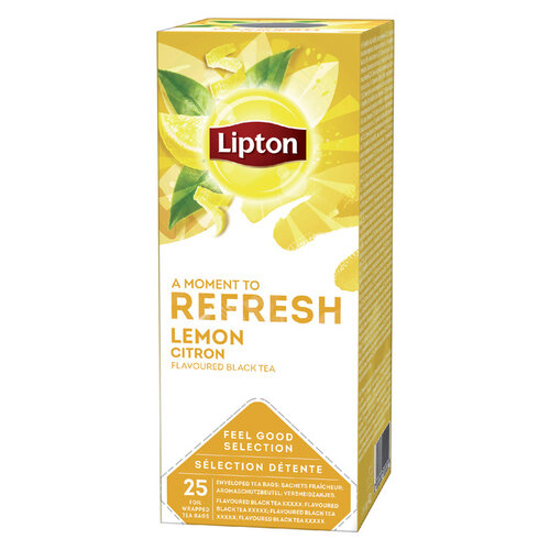 Lipton Thee Lipton Refresh Citroen 25stuks