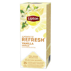 Thé Lipton Refresh Vanille 25 sachets