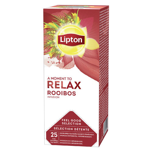 Lipton Thee Lipton Relax Rooibos 25stuks