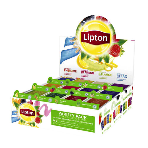Lipton Thé Lipton coffret 12x15 pièces