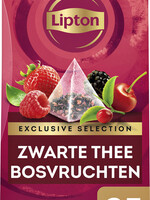 Lipton Thé Lipton Exclusive Fruits des bois 25 sachets pyramide