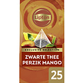 Lipton Thee Lipton Exclusive Perzik Mango 25 piramidezakjes