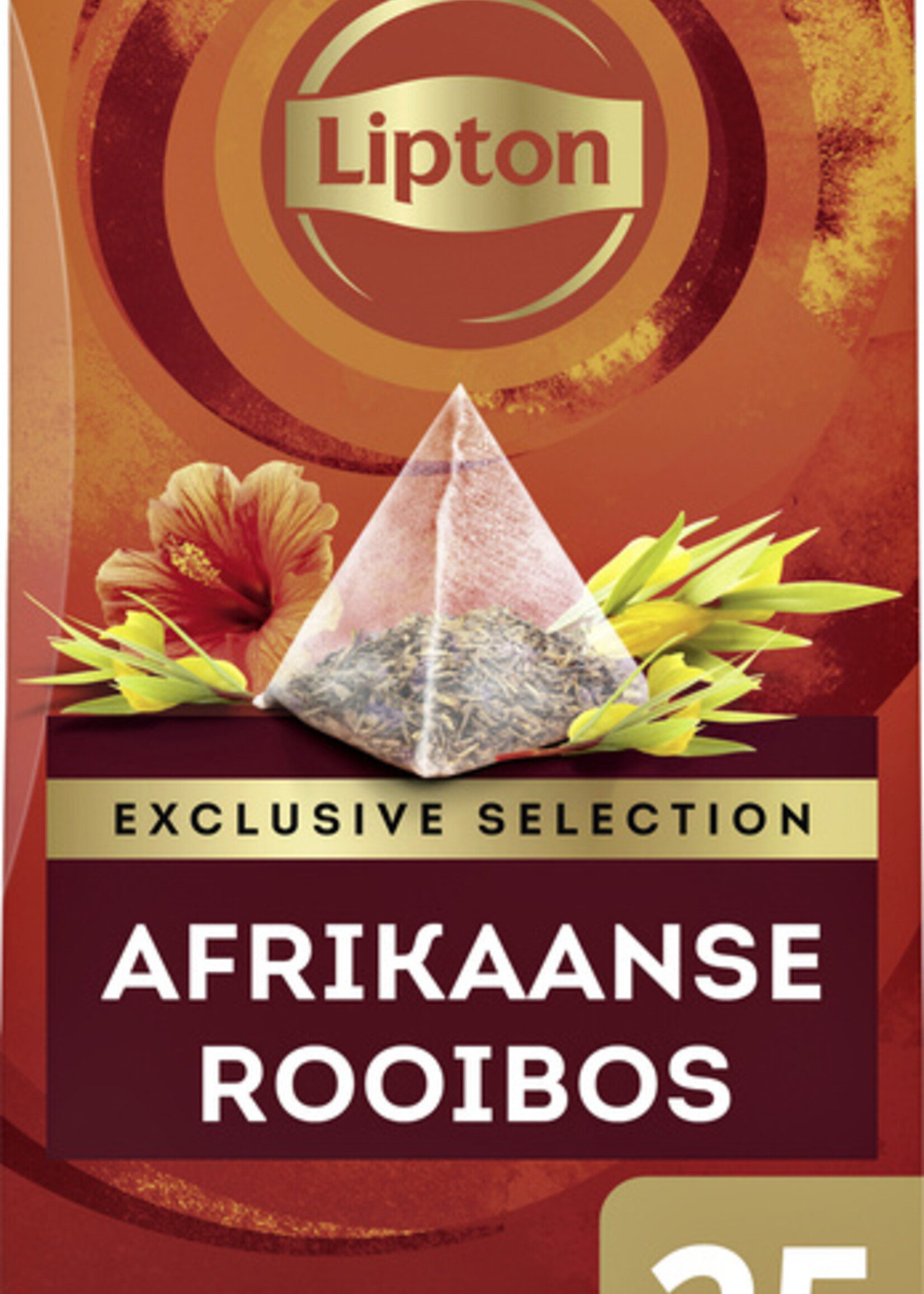 Lipton Thé Lipton Exclusive African Rooibos 25 sachets pyramide