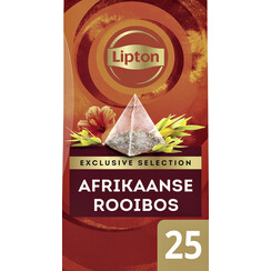 Thé Lipton Exclusive African Rooibos 25 sachets pyramide