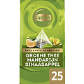 Lipton Thé Lipton Eclusive Thé vert Mandarine 25 sachets pyramide