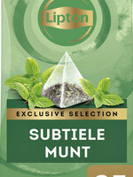 Lipton Thé Lipton Exclusive Menthe 25 sachets pyramide