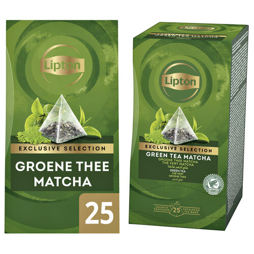 Lipton Thé Lipton Th;e vert Matcha 25 sachets pyramide