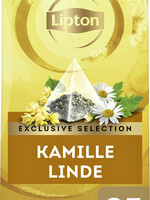 Lipton Thee Lipton Exclusive Kamille Linde 25 piramidezakjes