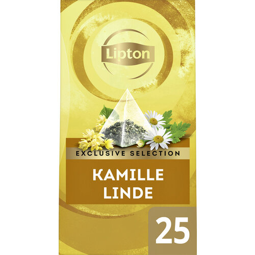 Lipton Thé Lipton Exclusive Camomille Tilleul 25 sachets pyramide