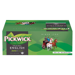 Thee Pickwick engelse melange 100x4gr zonder envelop