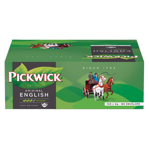 Pickwick Thee Pickwick engelse melange 100x4gr zonder envelop