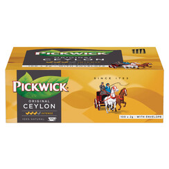 Thee Pickwick ceylon 100x2gr met envelop