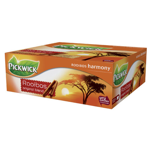Pickwick Thé Pickwick rooibos 100x 1,5g avec enveloppe