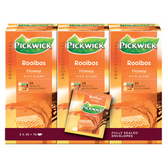 Thee Pickwick rooibos honey 25x1.5gr