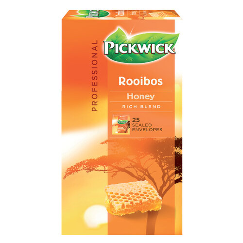 Pickwick Thee Pickwick rooibos honey 25x1.5gr