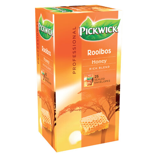 Pickwick Thé Pickwick rooibos miel 25x 1,5g