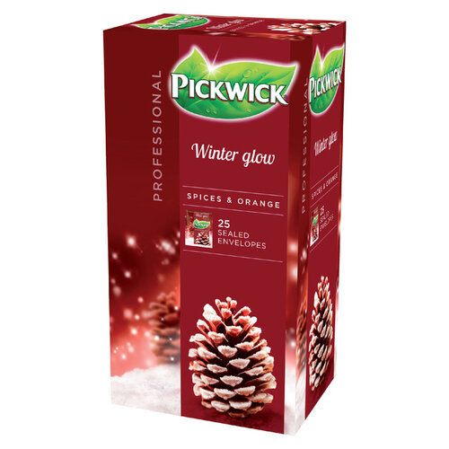 Pickwick Thé Pickwick Winter Glow 25x 2g avec enveloppe