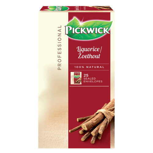 Pickwick Thé Pickwick réglisse 25x 2g avec enveloppe