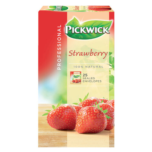 Pickwick Thee Pickwick strawberry 25x1.5gr