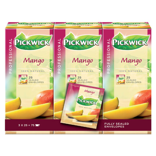 Pickwick Thé Pickwick mangue 25x 1,5g