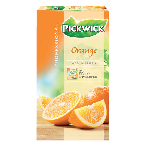 Pickwick Thé Pickwick orange 25x 1,5g