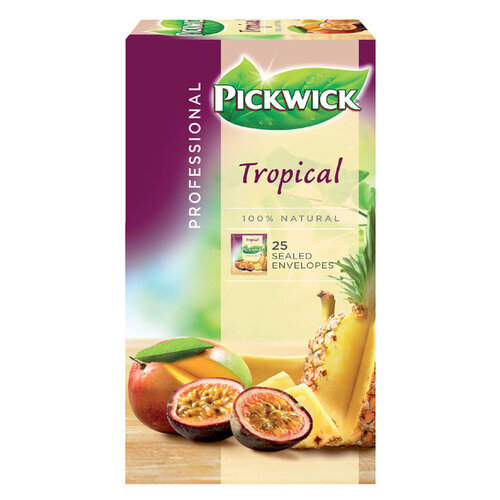 Pickwick Thee Pickwick tropical 25x1.5gr met envelop