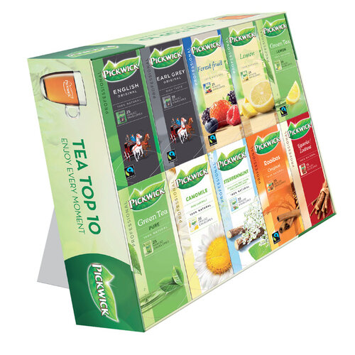 Pickwick Thé pickwick multipack original 10x 25 sachets top 10