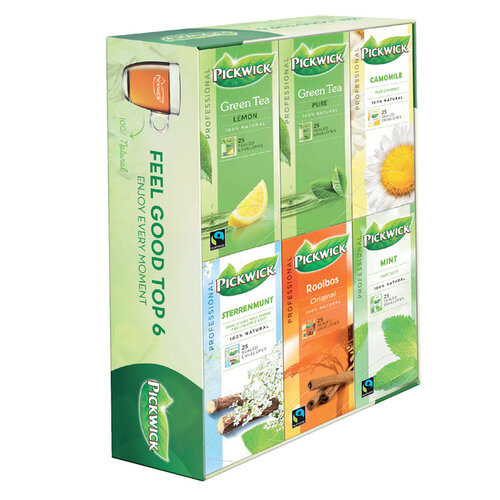 Pickwick Thé Pickwick multipack original 6x25 sachets Feel Good