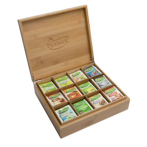 Pickwick Coffret à thé Pickwick inclus 12 saveurs