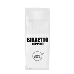 Melkpoeder Biaretto topping voor automaten 750gram