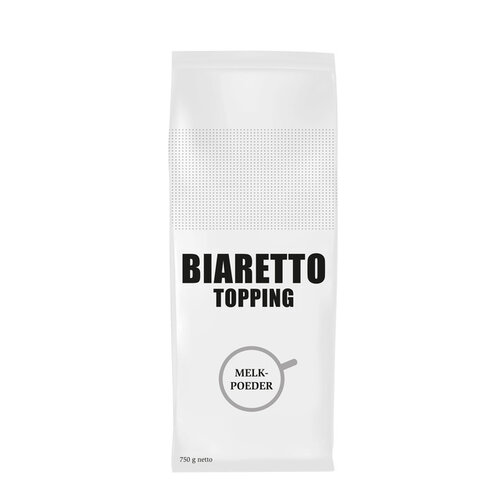 Biaretto Topping lait en poudre Biaretto pour machine à café 750 grammes