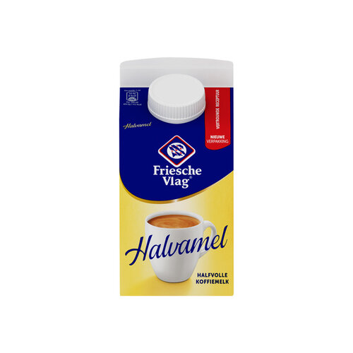 Friesche vlag Koffiemelk Friesche vlag halvamel 455ml