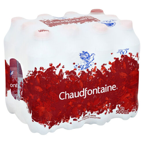 Chaudfontaine Eau Chaudfontaine pétillante bouteille PET 0,50L