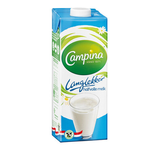 Campina Melk Campina LangLekker halfvol 1 liter