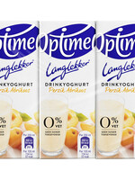 Optimel Yaourt à boire Optimel LekkerLang pêche abricot 20cl