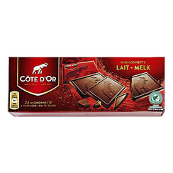 Chocolat Côte d’Or Mignonnette 10g lait 24 pièces