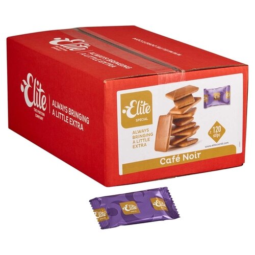 Elite Biscuits Elite Café noir 120 pièces