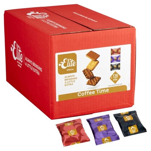 Elite Biscuits Coffee Time assorti 120 pièces