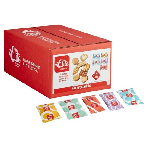 Elite Koekjes Elite Selection Fantastic mix 120 stuks