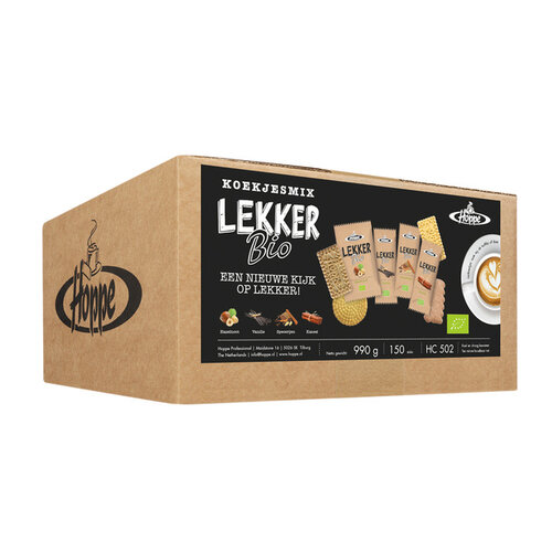 Hoppe Koekjes Hoppe Lekker Bio koekjesmix 150 stuks