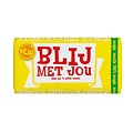 Tony's Chocolonely Chocolat Tony's Chocolonely barre 180g lait nougat "Blij met jou"